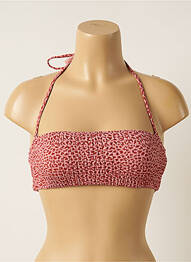 Sutien de costum de baie elasticitate top bentiță roz BARTS femme