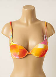 Sutien de costum de baie elasticitate top sutien modelat portocaliu CHERRY BEACH femeie