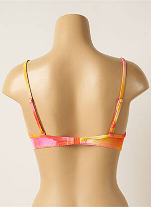 Sutien de costum de baie elasticitate top sutien modelat portocalie CHERRY BEACH femeie