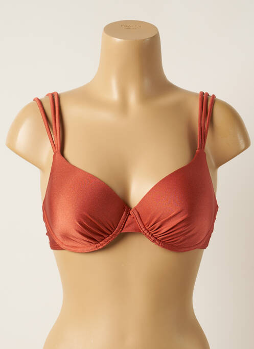 Sutien de costum de baie top sutien modelat top sutien modelat portocaliu BARTS femme
