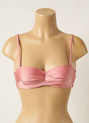 Sutien de costum de baie elasticitate top sutien modelat roz BARTS femeie