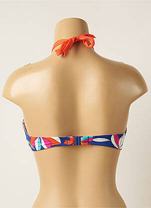 Sutien de costum de baie elasticitate top sutien modelat albastru CHERRY BEACH femeie