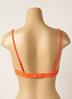 Sutien de costum de baie elasticitate top sutien modelat portocalie CHERRY BEACH femeie
