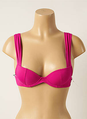 Sutien de costum de baie elasticitate top sutien modelat roz AUBADE femeie