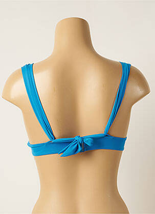 Sutien de costum de baie elasticitate top sutien modelat albastru AUBADE femeie