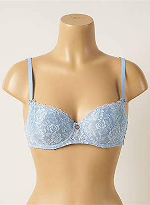 Sutien broderie albastru AUBADE femeie