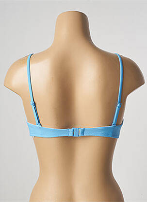 Sutien de costum de baie elasticitate sutien balconet cu decolteu înalt albastru BARTS femeie