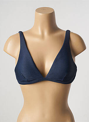 Sutien de costum de baie top triunghiuri top triunghiuri albastru BARTS femeie