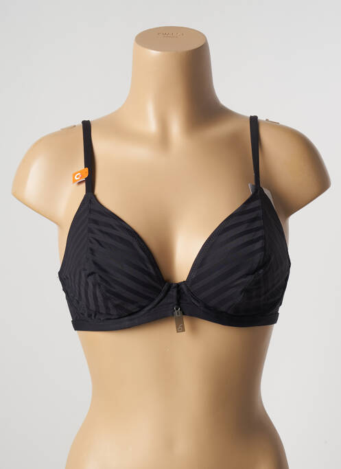 Sutien de costum de baie negru CHERRY BEACH femeie