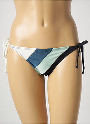 Chiloți de baie efect material satinat bikini verde BARTS femeie
