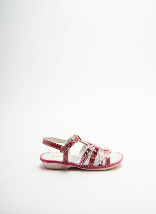 Sandale/Pantofi decupați roz GBB fată