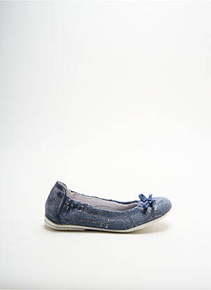 Balerine albastru RAMDAM fată