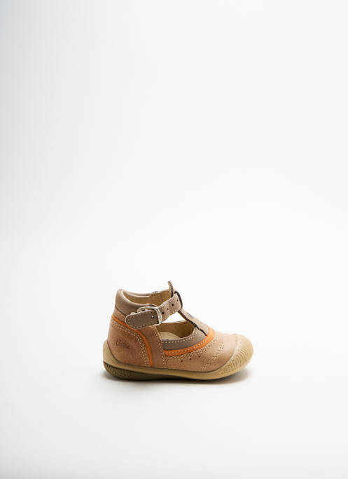 Sandale/Pantofi decupați maro ASTER băiat