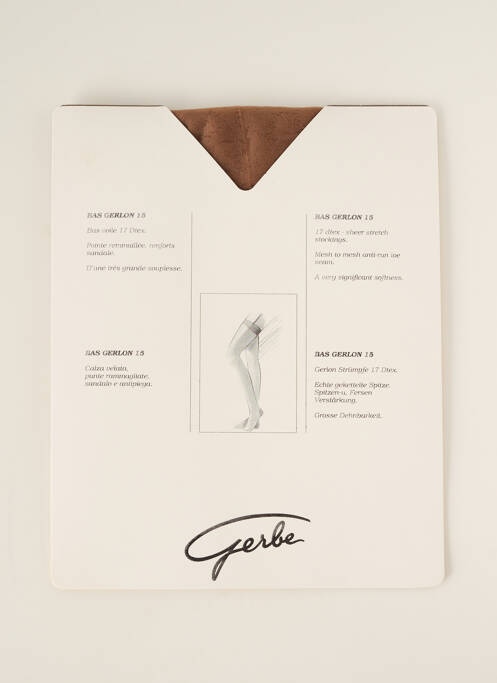 Colanți maro GERBE femeie