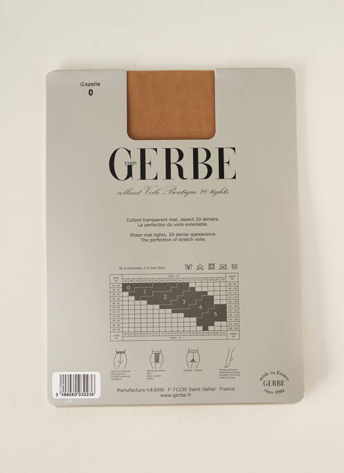 Colanți bej GERBE femeie