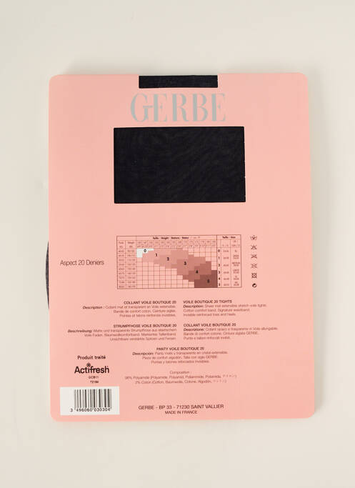 Colanți albastru GERBE femeie