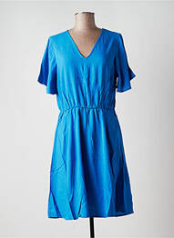 Rochie midi mâneci scurte mâneci scurte albastru B.YOUNG femeie
