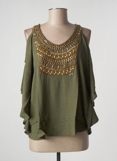 Top verde SUKU BAZAR femeie