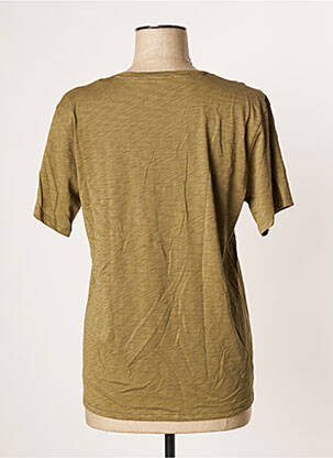 Tricou croială dreaptă mâneci scurte verde ANONYM APPAREL femeie