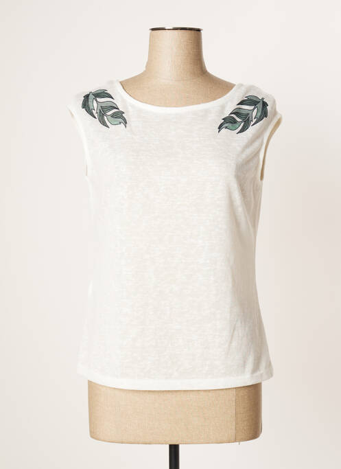 Top alb PAUL BRIAL femeie