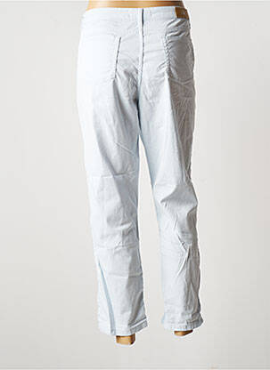 Pantalon 7/8 țesătură poplin mărime normală albastru EMMA & ROCK femeie