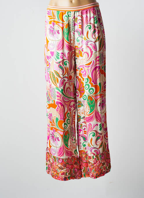 Pantalon larg portocaliu PAUL BRIAL femeie