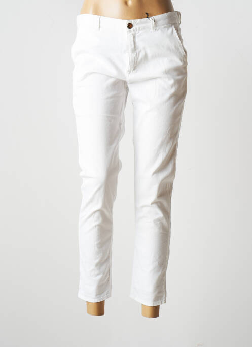 Pantalon chino alb EMMA & ROCK femeie