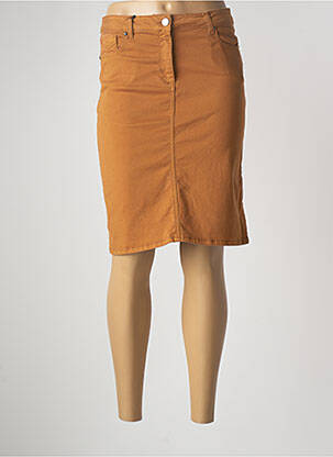 Fustă midi maro EMMA & ROCK femeie