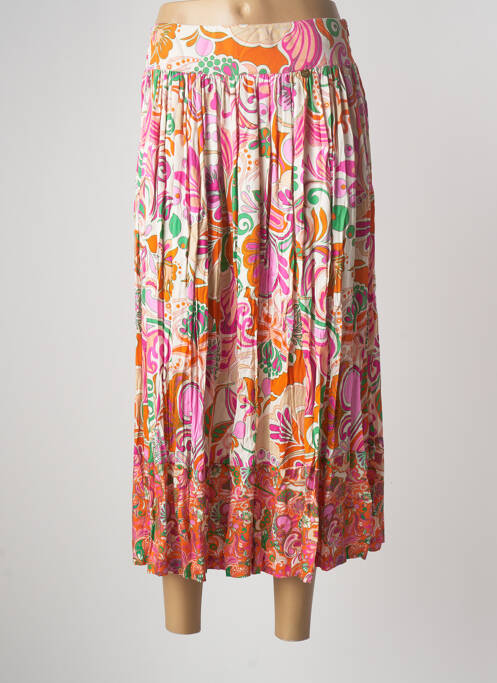 Fustă lungă portocaliu PAUL BRIAL femeie