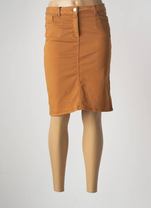 Fustă midi maro EMMA & ROCK femeie