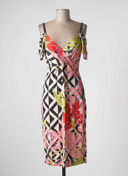 Rochie midi roz EROKE femeie