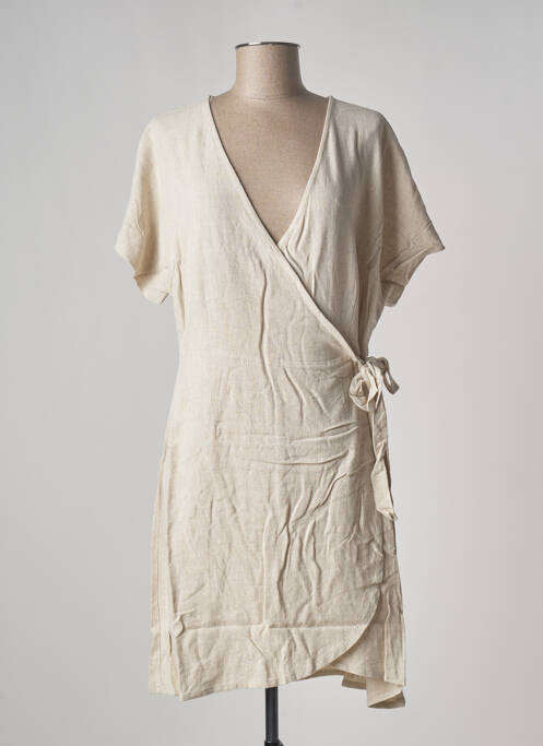 Rochie midi bej B.YOUNG femeie