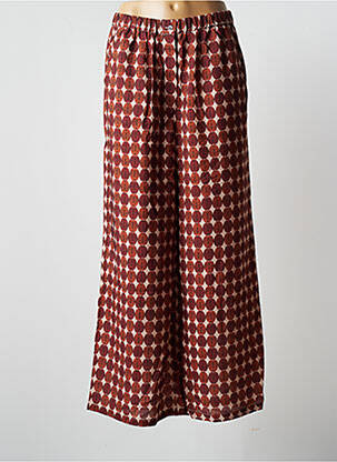 Pantalon larg maro MOLLY BRACKEN femeie