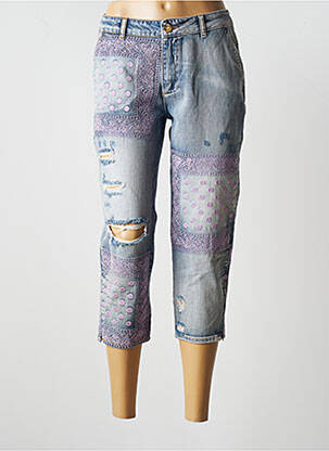 Blugi boyfriend albastru FRACOMINA femeie