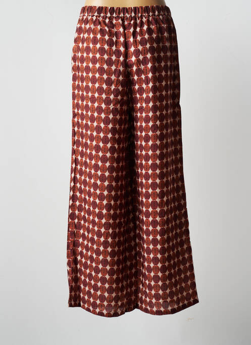 Pantalon larg maro MOLLY BRACKEN femeie