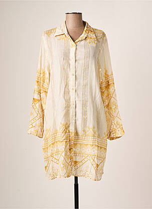 Rochie de plajă galben BAGATELLE FRANCE femeie