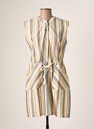 Rochie scurtă galben MOLLY BRACKEN femeie