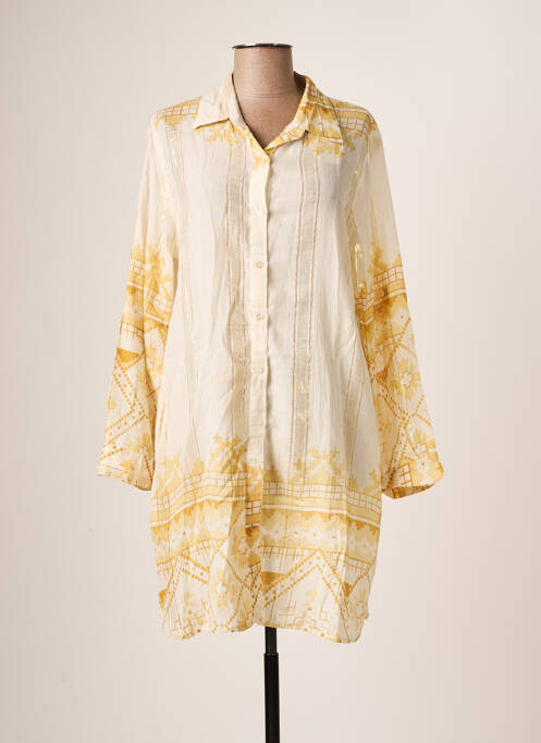 Rochie de plajă galben BAGATELLE FRANCE femeie