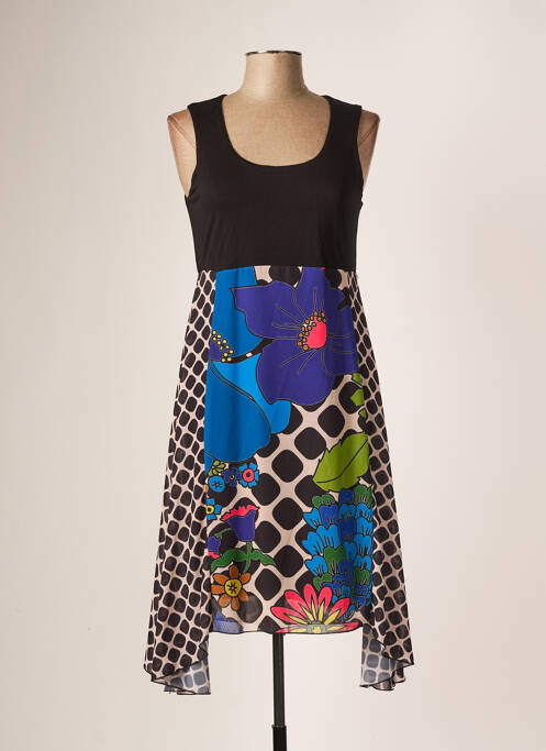 Rochie midi negru EROKE femeie