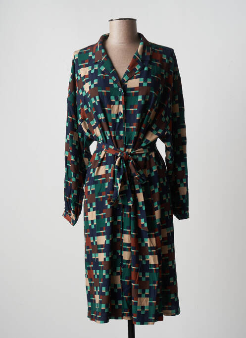 Rochie midi verde NICE THINGS femeie