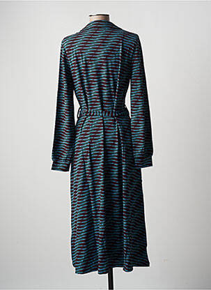 Rochie midi mâneci lungi mâneci lungi maro ZILCH femeie