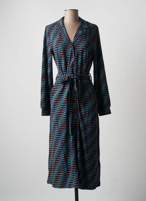 Rochie midi maro ZILCH femeie