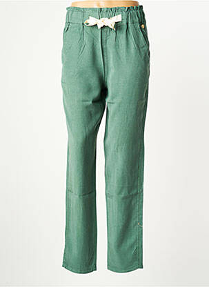 Pantalon drept verde LOLA ESPELETA femeie