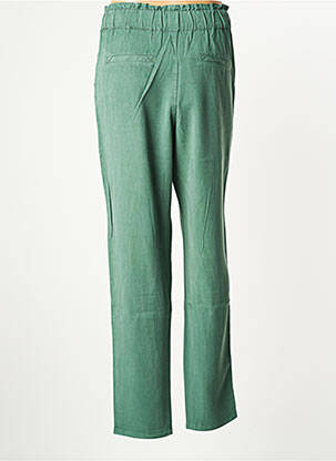 Pantalon drept talie înaltă talie înaltă verde LOLA ESPELETA femeie