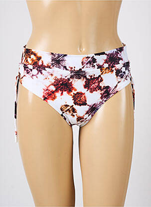 Chiloți de baie efect material satinat chiloți maro LIDEA femme