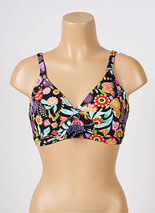 Sutien de costum de baie negru ANTIGEL femeie