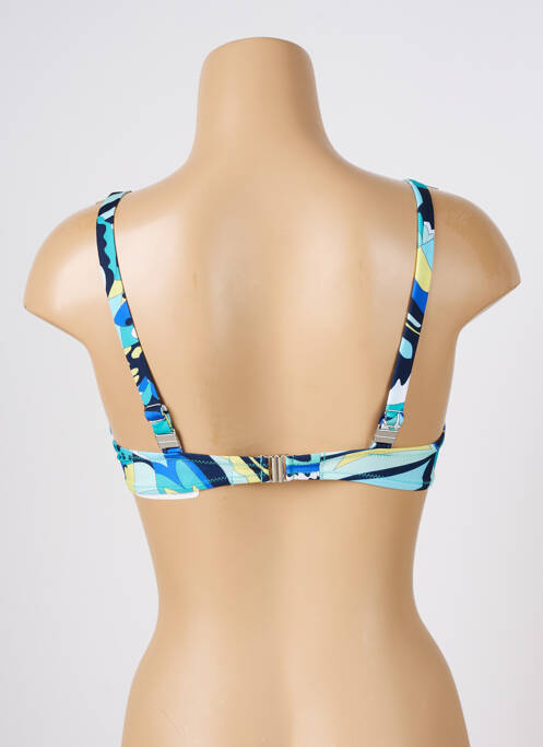 Sutien de costum de baie albastru ANTIGEL femeie