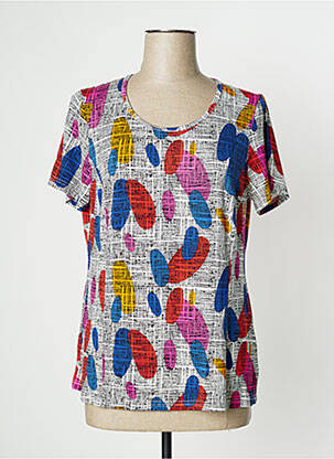 Top alb GUY DUBOUIS femeie