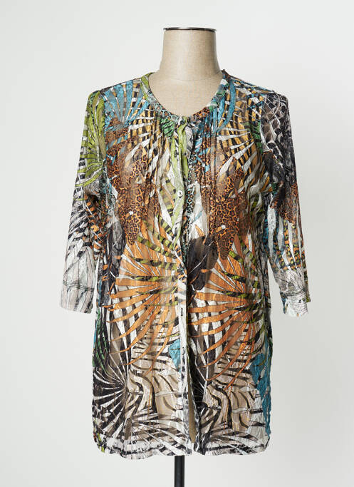 Tunică mâneci lungi verde PAUSE CAFE femeie