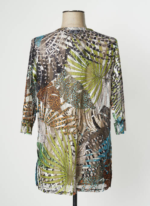 Tunică mâneci lungi verde PAUSE CAFE femeie